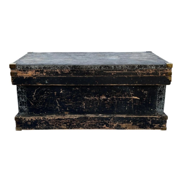 Antique English Shipwright’s Chest For Sale