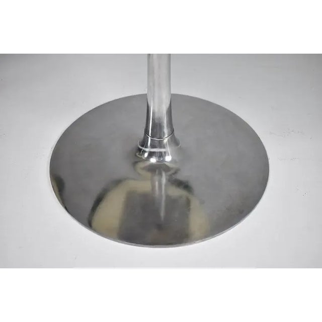 Robin Day Swivel Chairs in Green Upholstery and Aluminum, 1960s For Sale - Image 9 of 11