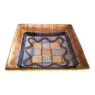 Vietri Abstract Italian Platter For Sale