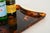 1970s Large Tortoiseshell Effect Acrylic and Brass Serving Tray from Guzzini, 1970 For Sale - Image 5 of 15