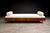 Giuseppe Scapinelli Floating Daybed in Solid Caviúna Wood With Off-White Alpaca Bouclé Upholstery, Brazil, 1950s For Sale - Image 12 of 17