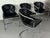 Mid-Century Modern Vintage Cantilever Chair in Leather and Chrome by Gastone Rinaldi for Fasem, 1970s For Sale - Image 3 of 12