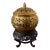 Vintage Oriental Brass Jar With Stand For Sale
