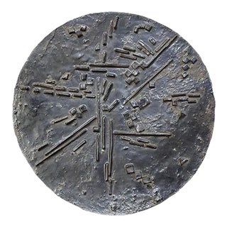 Galaxy Terracotta Sculpture by Angelo Rinaldi, 1998 For Sale