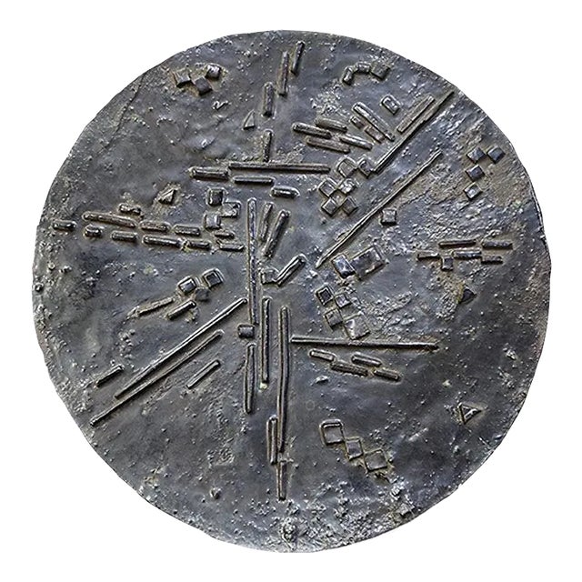 Galaxy Terracotta Sculpture by Angelo Rinaldi, 1998 For Sale