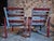 French Lounge Chairs in Beech and Chestnut, 1930s, Set of 5 For Sale - Image 15 of 18