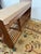 Transitional Wood Padded Bench Seat For Sale - Image 4 of 12