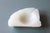 Asymmetrical ashtray - white ashtray - faux stone - incense burner - palo santo - heavy ashtray - stone dish - white dish - organic For Sale - Image 4 of 10