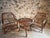 Vintage Rattan Lounge Set, France, 1940s, Set of 3 For Sale - Image 15 of 18