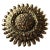 1950s Weiss Brooch Gold Starburst Diamanté Pavé Pin For Sale - Image 9 of 9