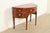 Baker Furniture Company Baker Furniture Federal Inlaid Mahogany Demilune Sideboard Credenza For Sale - Image 4 of 15