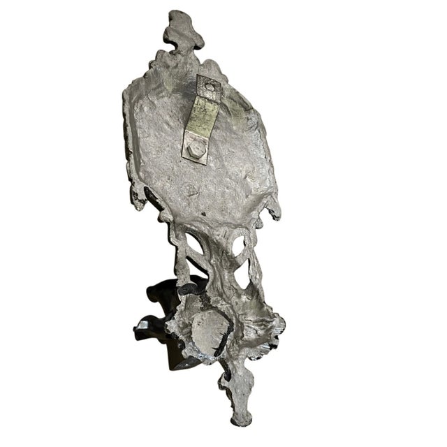 Vintage Copper Craft Victorian Style Hammered Metal Candle Holder Wall Sconce For Sale In Pittsburgh - Image 6 of 6