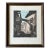 Vintage Framed Etching of a European Town Street, Circa 1950s For Sale