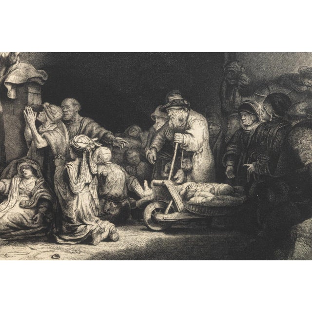 Rembrandt Van Rijn, Christ Healing the Sick (The Hundred Guilder Print) 1649 For Sale In Detroit - Image 6 of 6