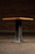 Early 20th Century Industrial Maple-Top Pub Table on Cast-Iron Pedestal For Sale - Image 4 of 15