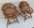 Pair of Vintage Bonacina Rattan Sculptural Chairs Italy 1960s For Sale In Los Angeles - Image 6 of 8