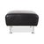 Set of 250 Lounge Chair and Ottoman in Black Leather from Rolf Benz For Sale - Image 16 of 18