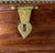 Mid 20th‑Century Spanish Colonial-Style Hand Hewn Walnut Wood & Brass Accent Box For Sale - Image 15 of 18