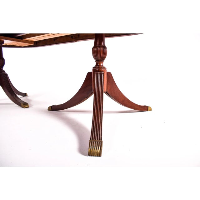 18th Century English Dining Table in Mahogany For Sale - Image 14 of 18