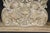 Fine Carved White Painted Decorated Italian Console With Figural Masks For Sale - Image 12 of 12