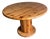 Round Pine Dining Table, 1970s For Sale