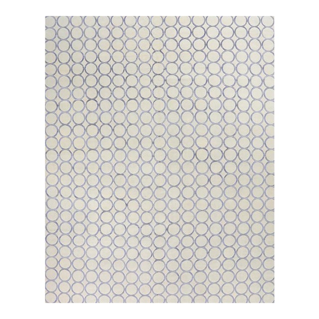 Handwoven Modern Area Rug 12x15 For Sale