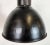Industrial Bauhaus Black Enamel Pendant Light from Elektrosvit, 1930s For Sale - Image 4 of 18