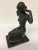 Contemporary Antique Crackle Painted & Cast Metal Nude For Sale - Image 3 of 11