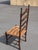 Vintage Ladder Back Chairs With Rush Seats- Set of 4 For Sale - Image 9 of 11