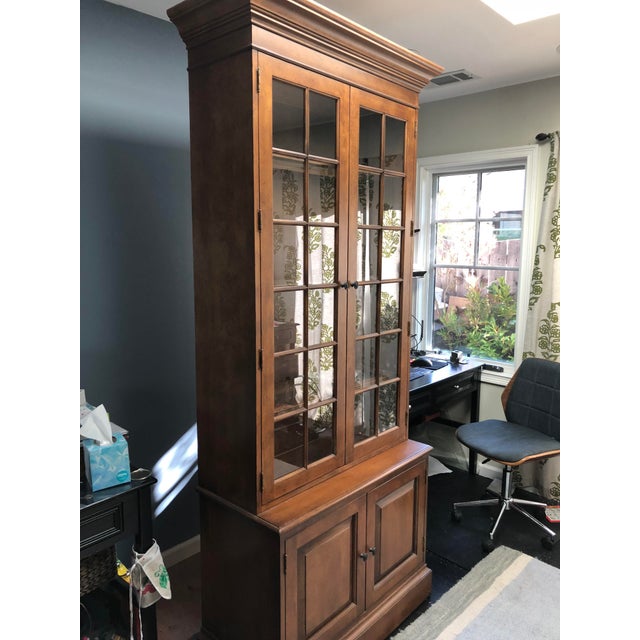 Ethan Allen Villa Single Library Bookcase Chairish