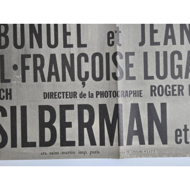 The Diary of a Maid Poster, 1964 For Sale - Image 6 of 18