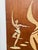 Mid-Century Abstract Figural Dancers Walnut Wall Plaques - A Pair For Sale - Image 12 of 13