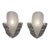 1930s French Art Deco Wall Sconces by Degue France - a Pair For Sale