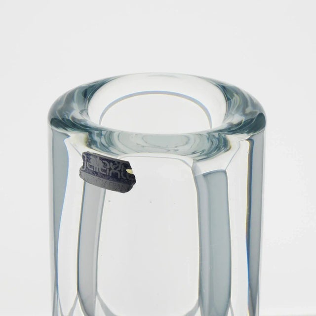 Daum by De Belroy Tall Crystal Tumbler Vase, Galaxie Collection For Sale In Atlanta - Image 6 of 8