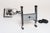 Vintage Chrome Adjustable Table Lamp With Articulating Shade by Robert Sonneman For Sale - Image 9 of 18