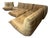 Togo Sofa in Camel Leather by Michel Ducaroy for Ligne Roset, Set of 5 For Sale