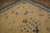 1900s Beige Open Field & Blue Border Foliate Pattern Antique Chinese Peking Rug For Sale - Image 10 of 11