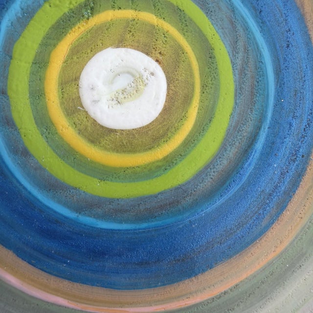 2000 - 2009 Tracy Melton Hand Painted Tree Wood Art Blocks Signed Folk Art Set of 2 For Sale - Image 5 of 10