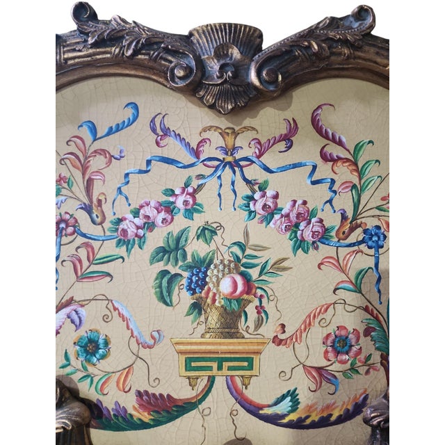 Late 19th Century Louis XIV Style Large Trumeau Mirrors - A Pair For Sale In Atlanta - Image 6 of 8