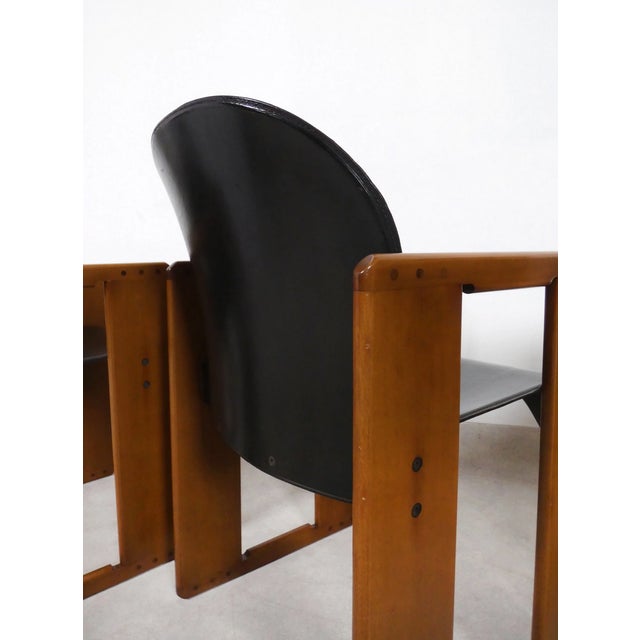 Dialogo Dining Chairs by Afra & Tobia Scarpa for B&B Italia / C&B Italia, 1989, Set of 4 For Sale - Image 13 of 18