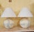 1980s American Postmodern table lamps with rounded sculptural ceramic bodies and raised abstract botanical/tree motifs....