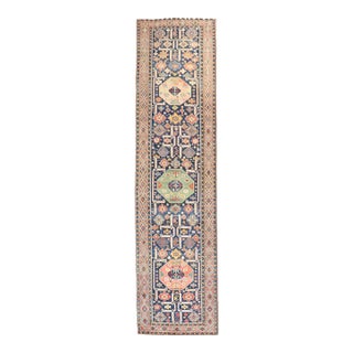Early 20th Century Rare Caucasian Wide Runner - 3'9" x 15'8" For Sale