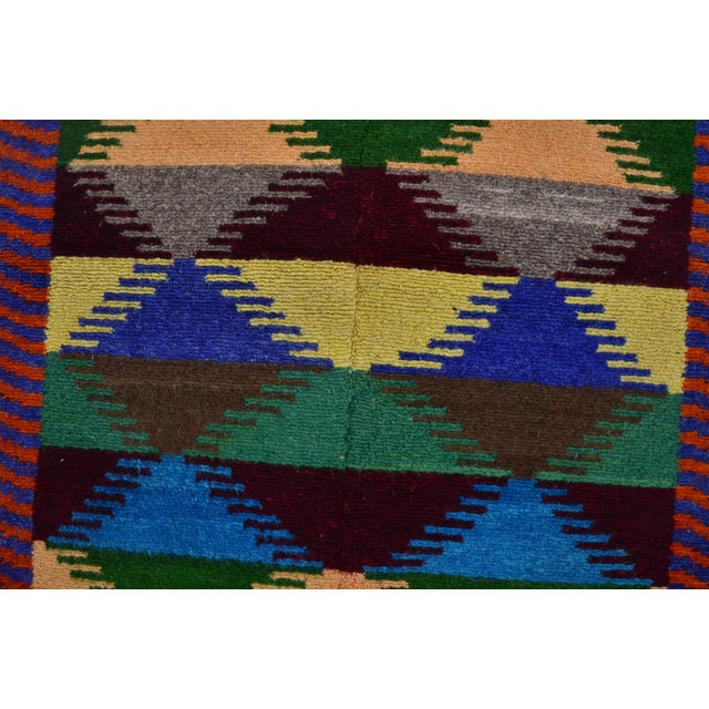 Neatral Oushak Vintage Wool Carpet For Sale - Image 10 of 10