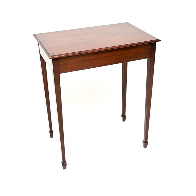 Antique Edwardian Occasional Side Table, 1900s For Sale - Image 6 of 11