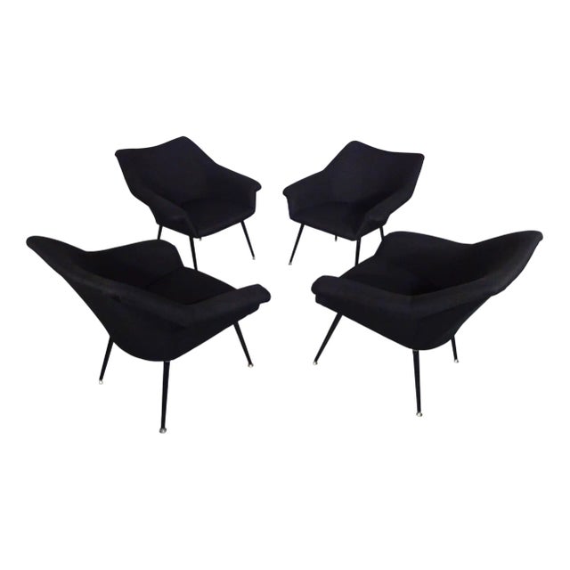 Mid-Century Club Chair, Italy, 1960s For Sale