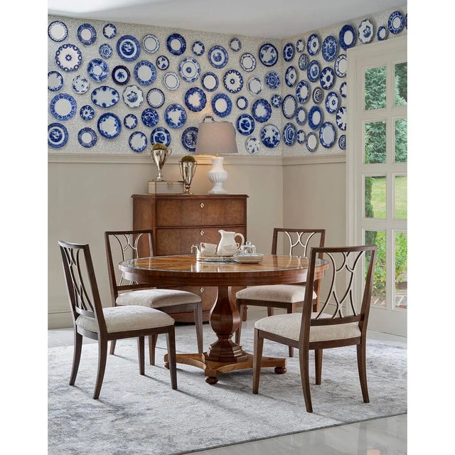 Round Regency Style Dining Table For Sale - Image 12 of 12