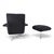 Siesta 62 Lounge Chair with Ottoman by Jacques Brule for Kaufeld, 1960s, Set of 2 For Sale - Image 4 of 18