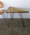 Yellow 1950's California Mosaic Angular Side Table W Copper Hairpin Legs For Sale - Image 8 of 10