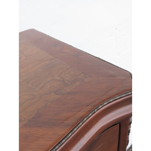 French Tall Narrow Inlay Lingerie Jewelry Chest 6428 For Sale - Image 11 of 18