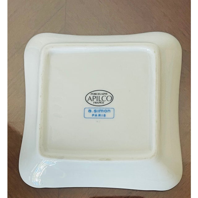20 th c French Porcelain Hotel West End Paris ashtray Catchall, collectible.